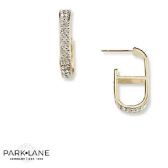 PARK LANE SPARKLE BOX MERIGOLD EARRINGS - Picture 2 of 11